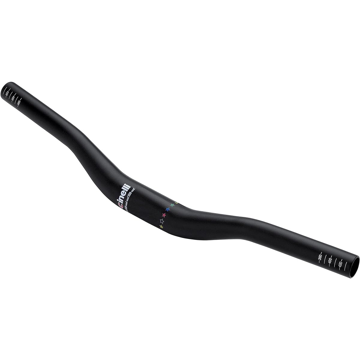 cinelli Bicycle MTB BMX Mountain Road Bike Handle Bar HANDLEBAR PEPPER BLACK ANODIZED 31.8-53 Pepper Black 31.8 / 53 CU4PPN53