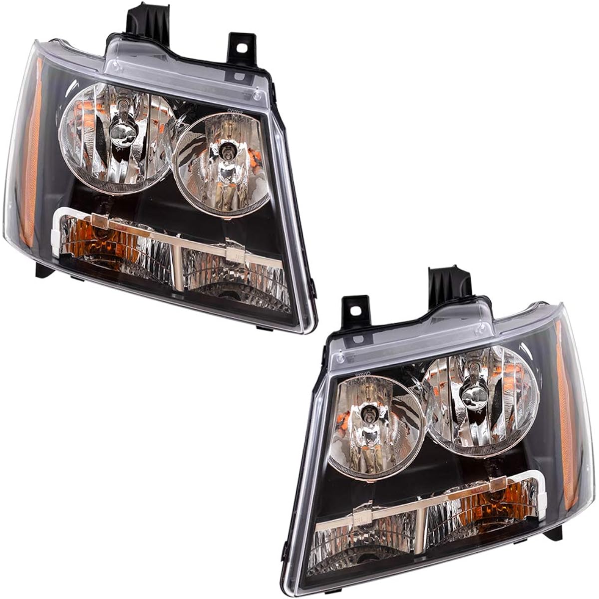 Chevrolet SUV pickup truck for replacing headlight headlamp drivers and passenger seats 20760578 20760579