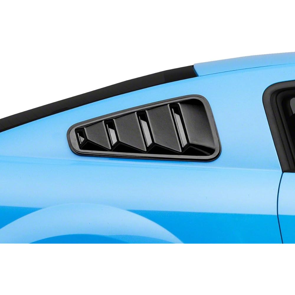 SPEEDFORM Quarter Wind Wrever Gloss Black 05-09 Mustang Coupe compatible