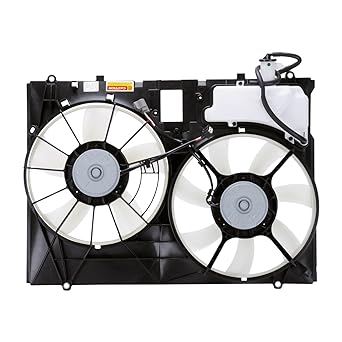 TYC 622080 TOYOTA SIENNA replacement radiator/condenser cooling fan assembly