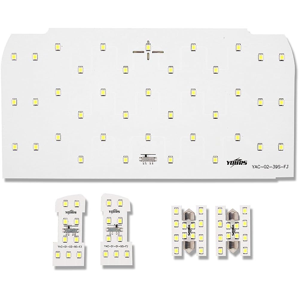 YOURS Hiace Regius Ace 200 Series [Sliding door type on both sides] (with dimming adjustment) Specially designed LED room lamp set (with special tools) 200-hiace-set-n [2] M