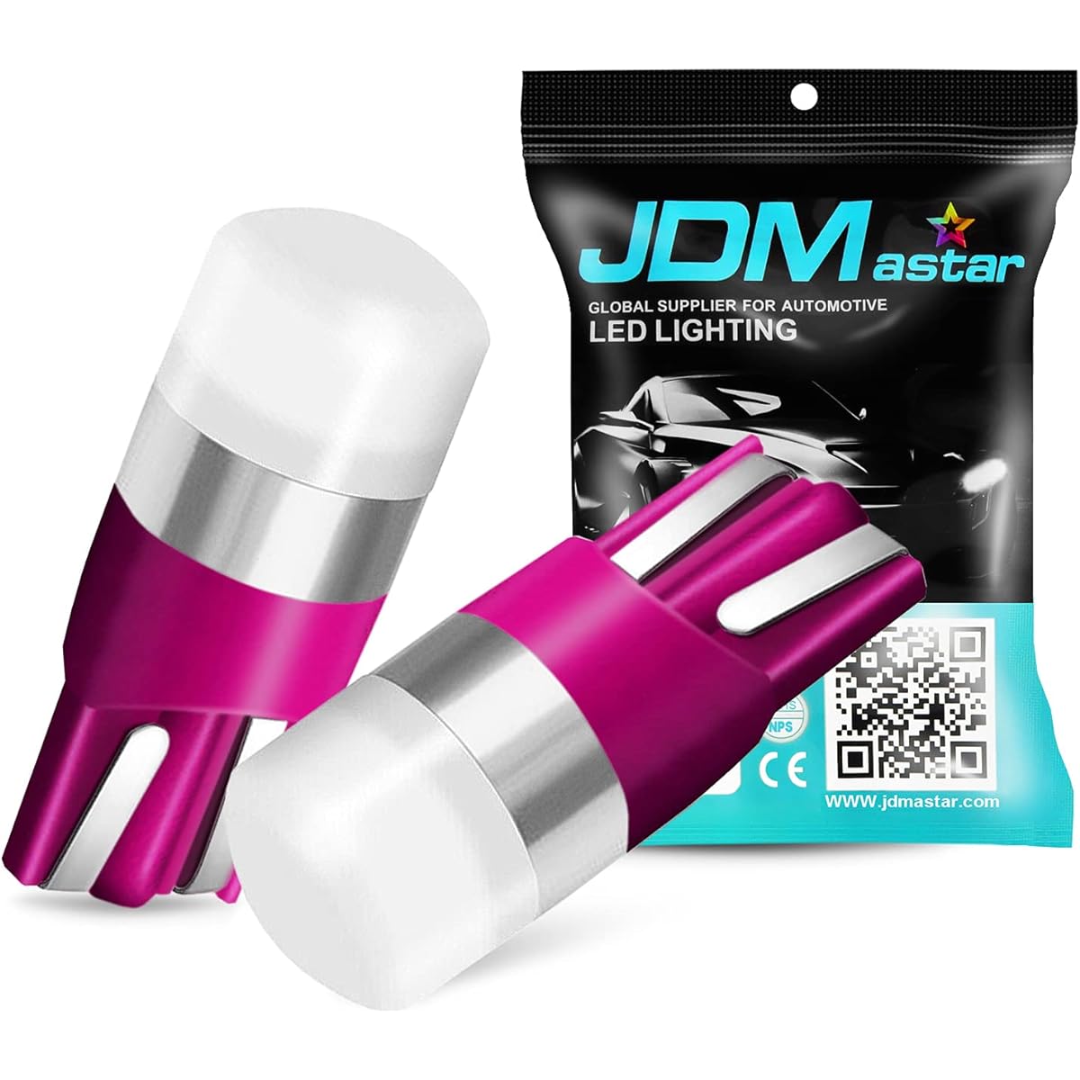 JDM ASTAR U1 High Performance 1: 1 Design 194 168 2825 W5W T10 Bright Purple LED LED bulb