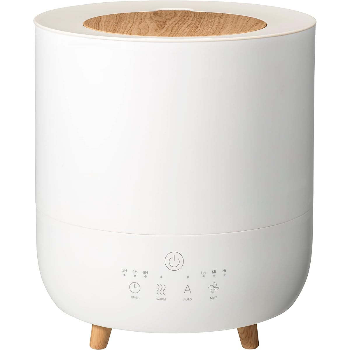 Three Up Hybrid Humidifier 3.5L Maximum Humidification Volume 350ml/h 10 Tatami Fogmis White HB-T2153WH [Product with 1 year manufacturer's warranty limited to authorized distributors]