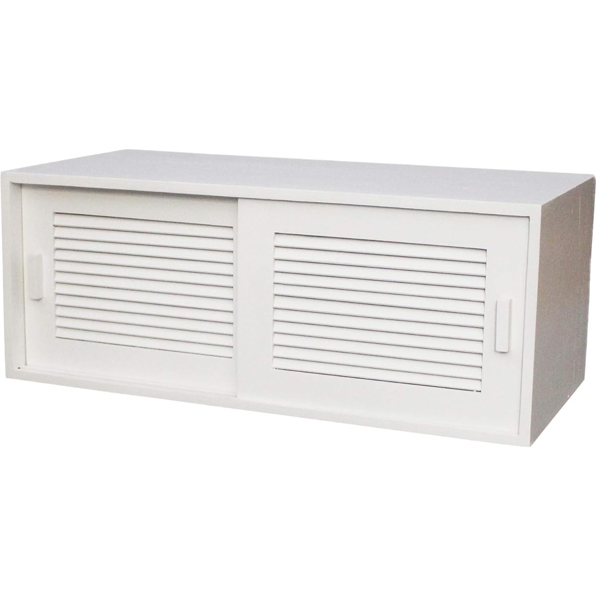 Osmac Kitchen Rack White Width 60cm Louvered Countertop Storage BL-6028W