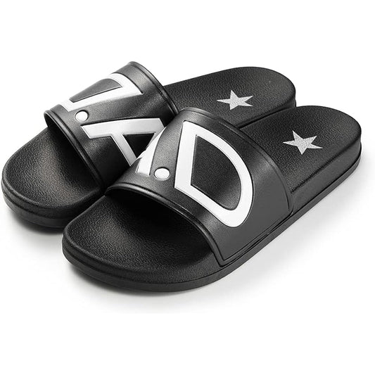 DAD Garcon D.A.D Shower sandals S size (22-23.5cm) HA631-01-01 GARSON Black/White