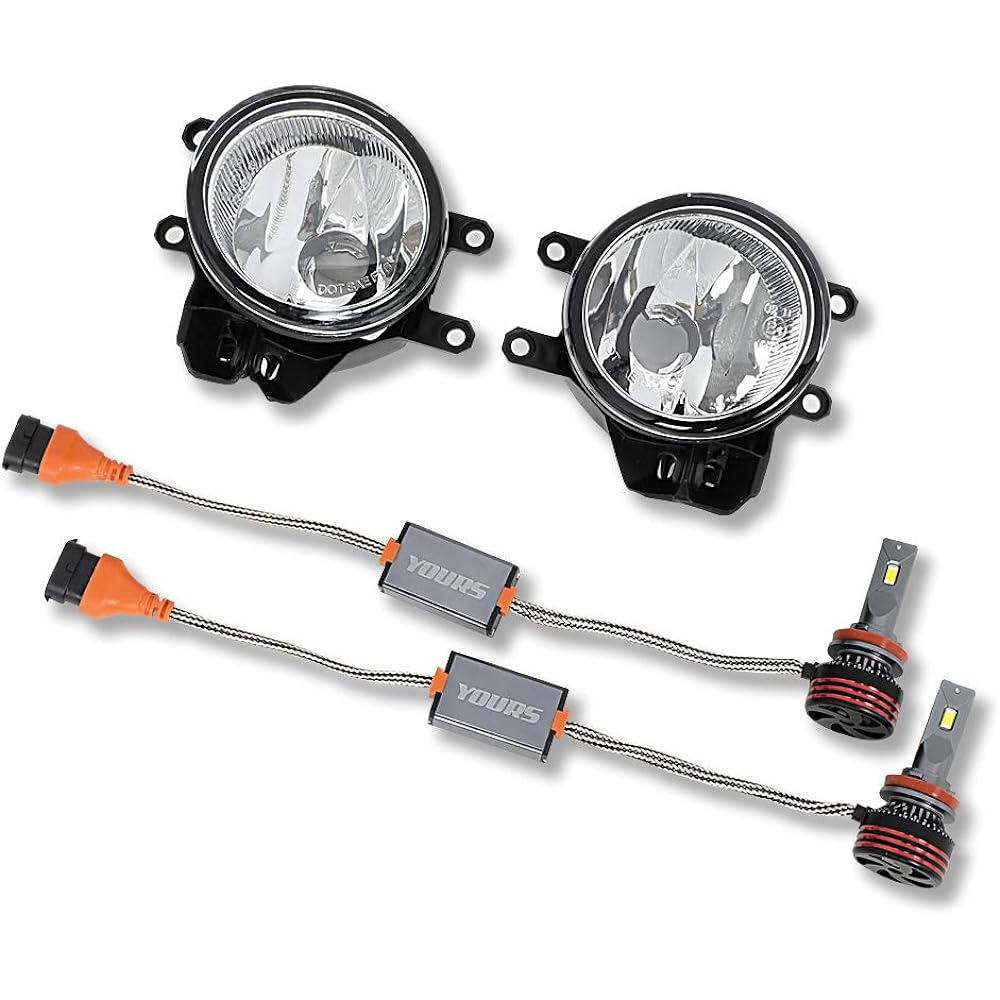 YOURS 80 Series Voxy Noah Esquire Late Special Fog Lamp Unit + LED Set [White 6000K] (12000lm) y212-034 [2] S