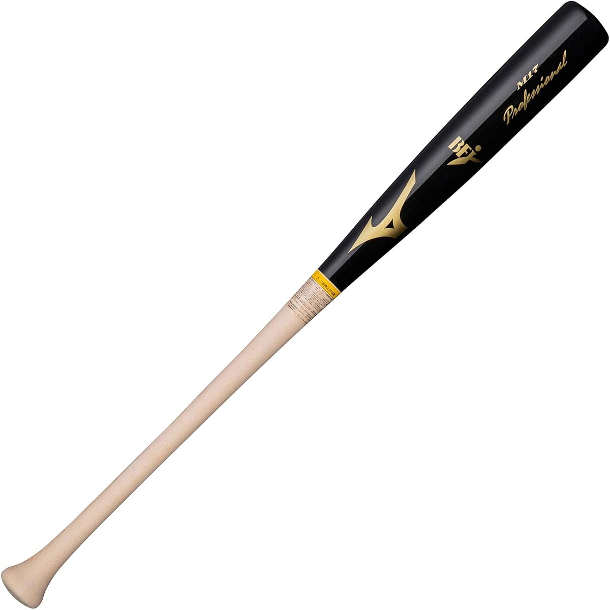 MIZUNO Hardball Wooden Bat Hardwood Professional 1CJWH17517 09 Black x Exposed Fabric M17 84cm