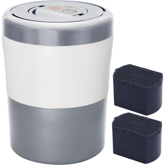 Contains 2 filters Subsidy eligible Garbage reduction dryer Crispy Cube Light Alpha Grayish Silver PCL-33F2-GSW