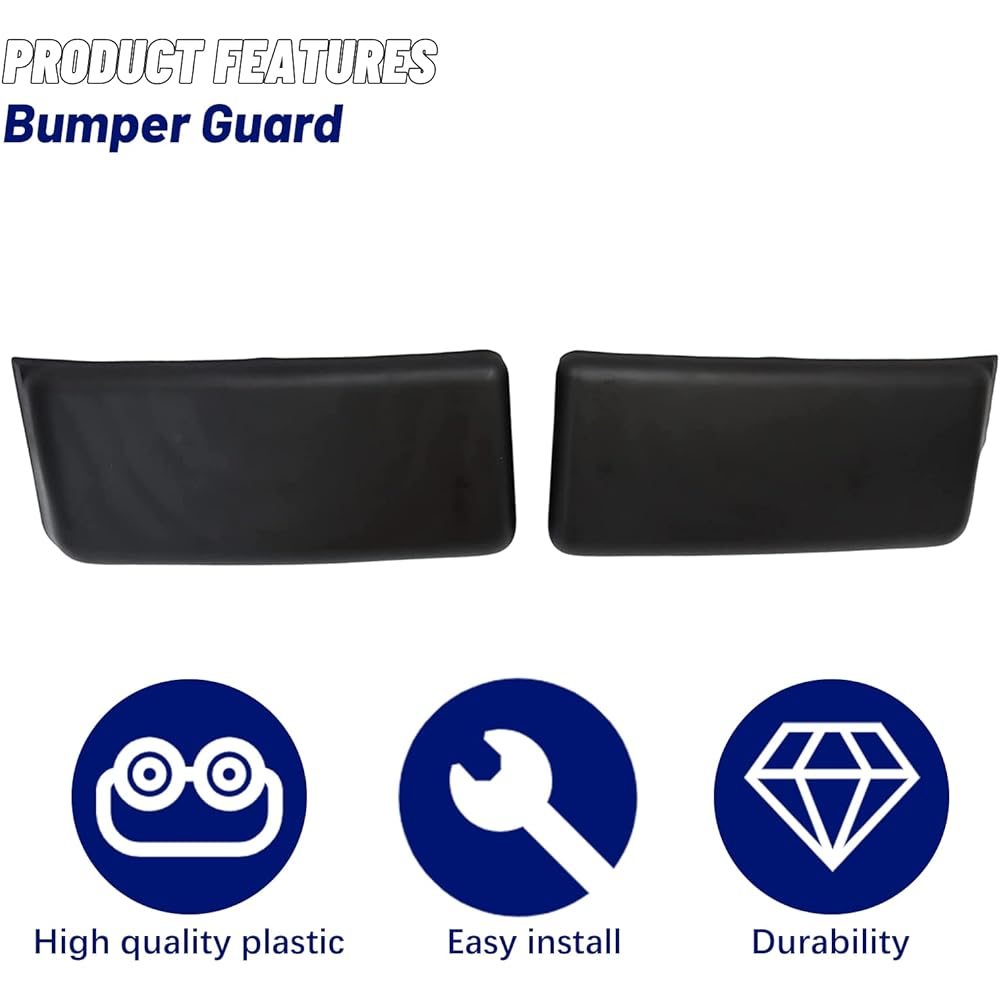 JUSTDRIVABLY replacement parts front bumper padgard insert cap molding trim driver driver's left side and right side of the passenger seat FORD F-150 F 150 Pickup truck 2009 2010 2013 2014