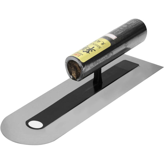 Kajiwara Trowel Manufacturing Works Hisika Shigetsugu Honyaki SHINARI Tip Round 0.4mm Thickness 330mm