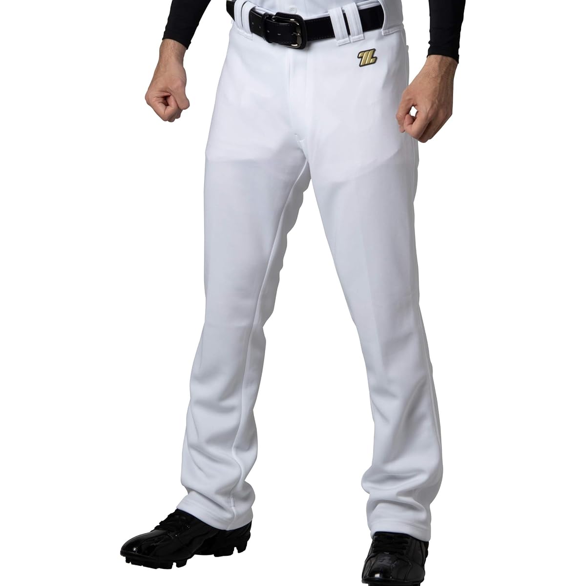 [Z] Men's Baseball Practice Pants Mechapan Uniform Straight Pants