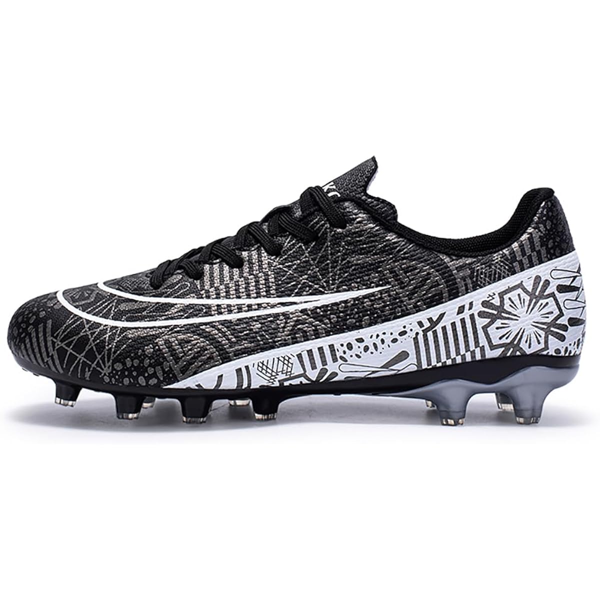 [BROHN] Soccer Training Shoes Men's Women's Soccer Shoes Kids Soccer Spikes Junior Training Shoes Futsal Professional Soccer Shoes Spikes Soccer