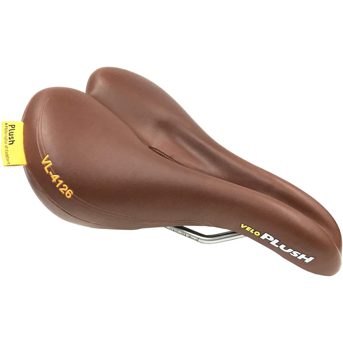 VELO Plush VL-4126 Saddle for Women 06-BROWN SL-OTR-M004