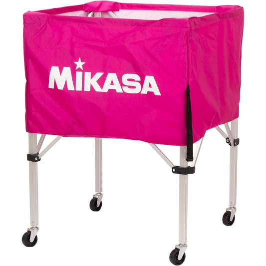 MIKASA Ball Basket (Box Shape) Medium 3 Piece Set [Frame, Curtain, Carry Case] Violet BC-SP-S V