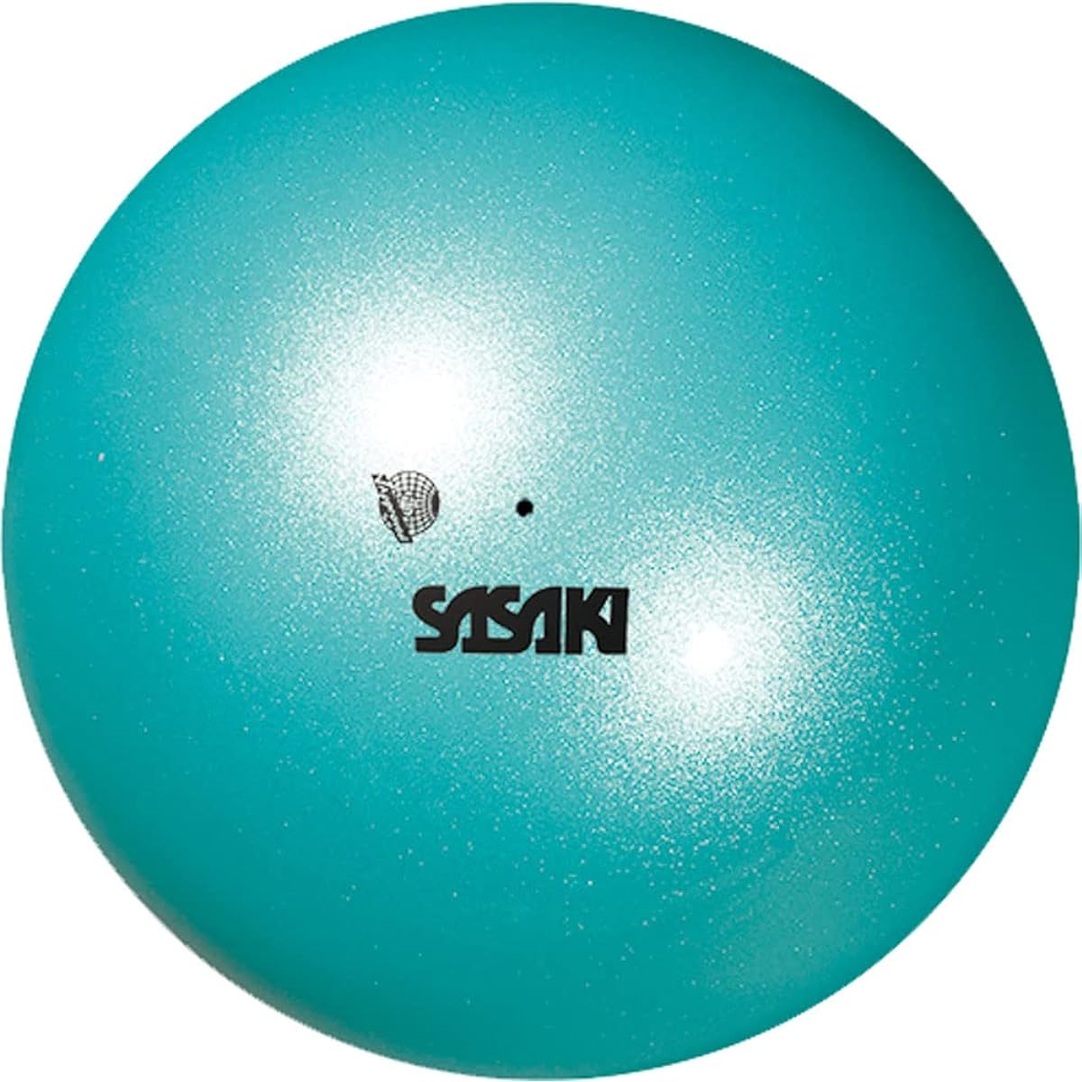 SASAKI Rhythmic Gymnastics Equipment Metallic Ball International Gymnastics Federation Certified Aqua Green M207MF