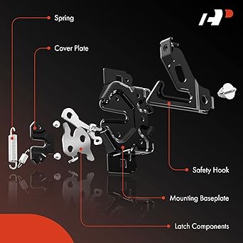 A-PREMIUM Door Latch Rock Acquatum Lexus & Toyota Corporation-Camry 2018 Highlander 2014-2019 Siena 2015-2018 Corolla Prius V IS300 LX570 NX300H RX350 Front Driver
