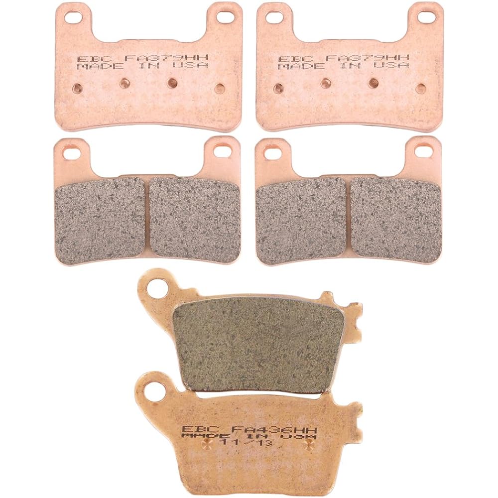 EBC brake EBPCK1002 Complete Double H Sit Brake Pad replacement kit