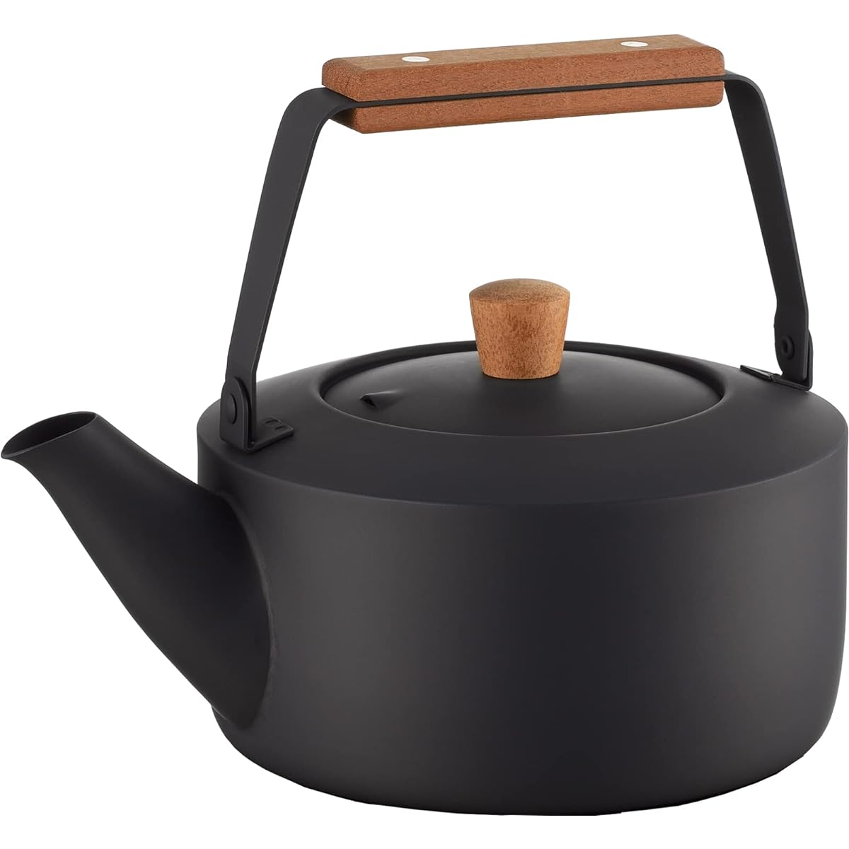 Miyazaki Seisakusho Tea Kettle (Small) 1.5L IH Compatible Black Kettle CHA-11