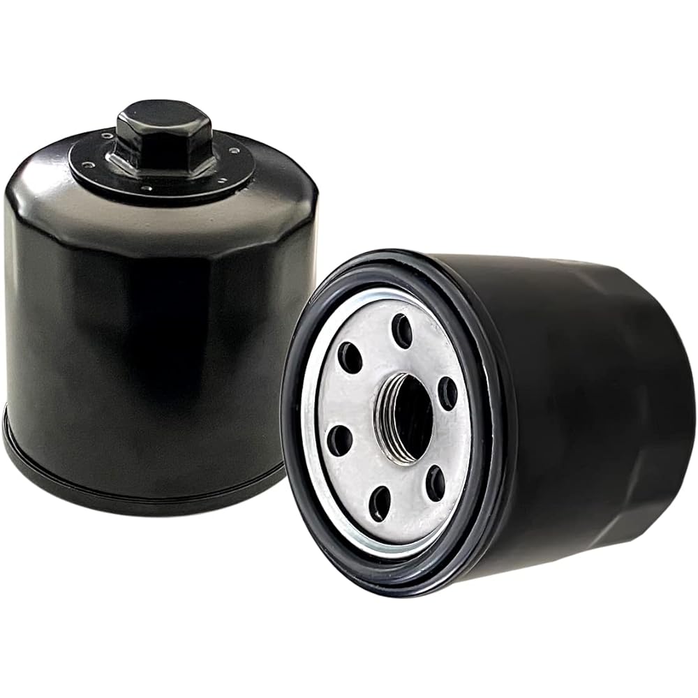 FUYEAR Oil Filter with Nuts 2 Pieces for HiSUN MASSIM TOMOTO SUPERMACH YS400 YS700 MSU500 UTV700 15200-003-0000 15200-F39-0000