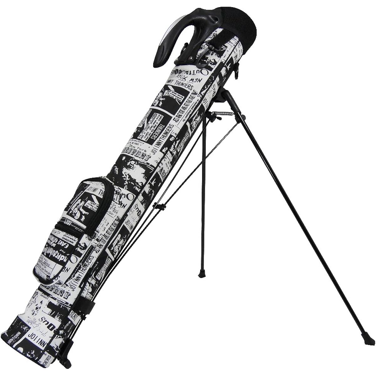 AZROF - Stand type club case 63: American comic black 16AZ-SSC02 Total length: 80cm