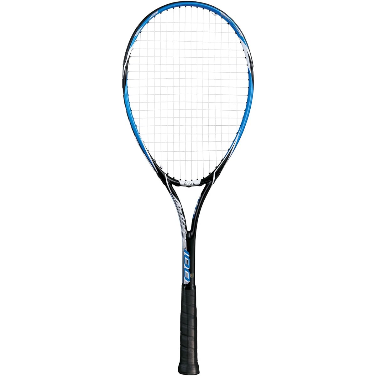 GOSEN [Gut tensioned] Soft tennis racket for beginners Axies 100 Blue SRA1