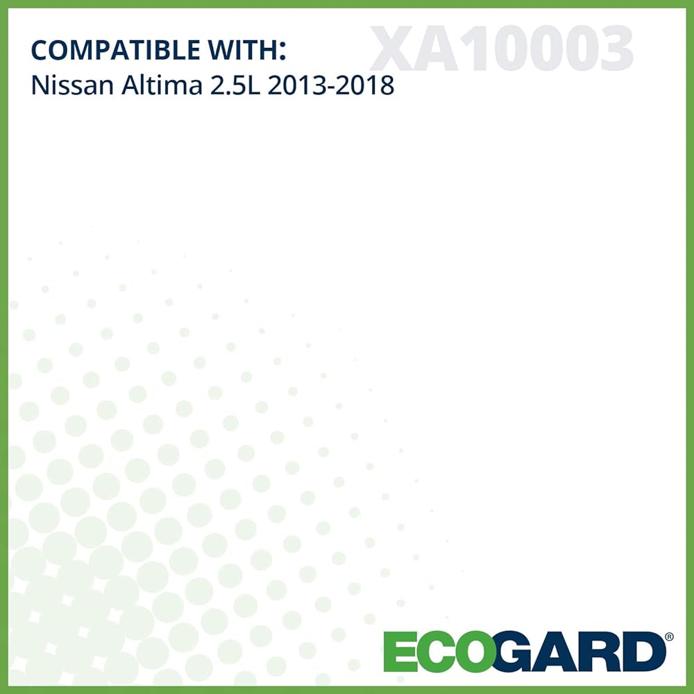 ECOGARD XA10003 Premium Engine Air Filter Nissan Ultima 2.5L 2013-2018