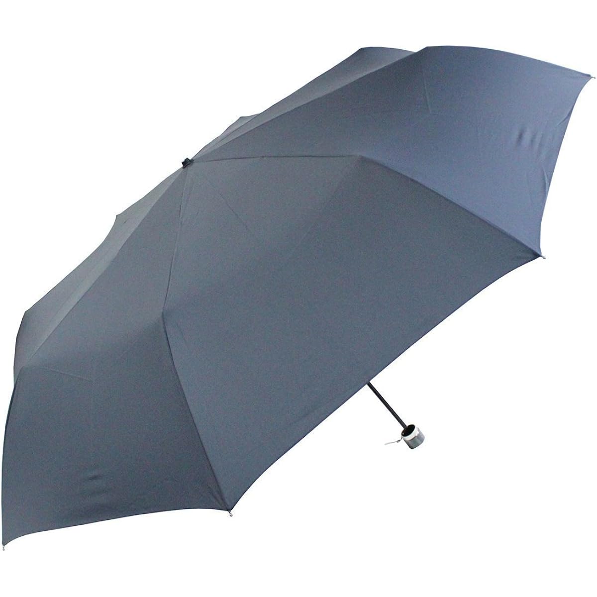 Okamoto Harajuku store diameter 123cm! Big Size Folding Umbrella (Lightweight/Glass Fiber + Aluminum) Umbrella that returns to its original state even if flipped over (Durable/Water Repellent/8 ribs) 70cm when folded