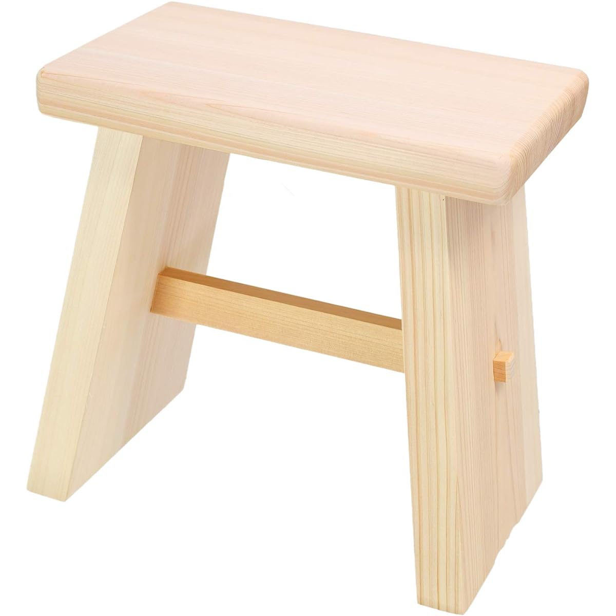 Umezawa Bath Chair 30cm Wooden Cypress Handmade Water Resistant Durable Stylish Simple Hot Spring Half Body Bath Miscellaneous Accessories Made in Japan 194138