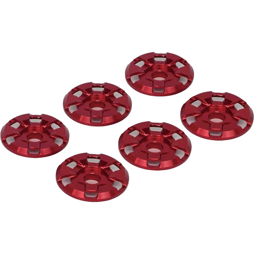 SP TAKEGAWA Aluminum Machined Side Color Red 6 Pieces GROM (JC92)/MSX GROM 09-11-0261