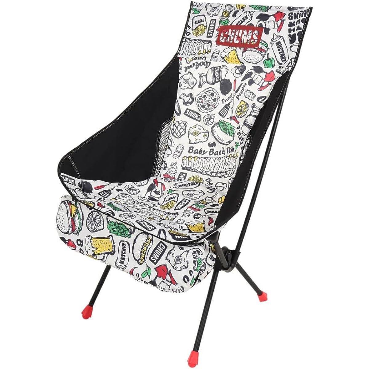 CHUMS Compact Chair Booby Foot High Chair Booby BBQ H98 x W62 x D30cm CH62-1800-Z214-00