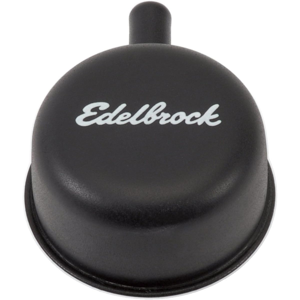 EDELBOCK 4413 Valve cover breezer round 2.25 inch height 90 degrees PVC port