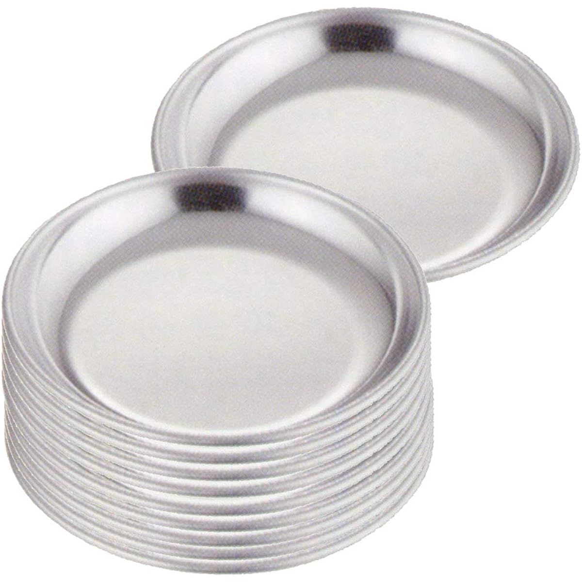 AG 18-0 Market Round Plate 20cm Set of 10 92520