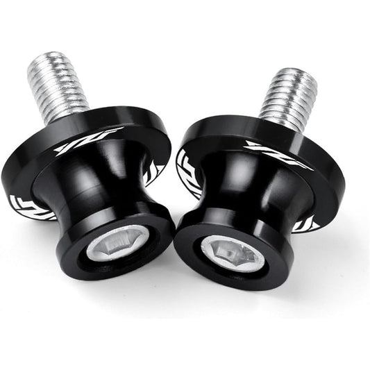 Slider Spool Swingarm Motorbike 6MM Motorcycle Accessories Swingarm Spools Slider Stand Screws CNC Aluminum FOR YZF R1 1999-2018 2006 2007 2008 2009 2010 (Color : G 6MM)