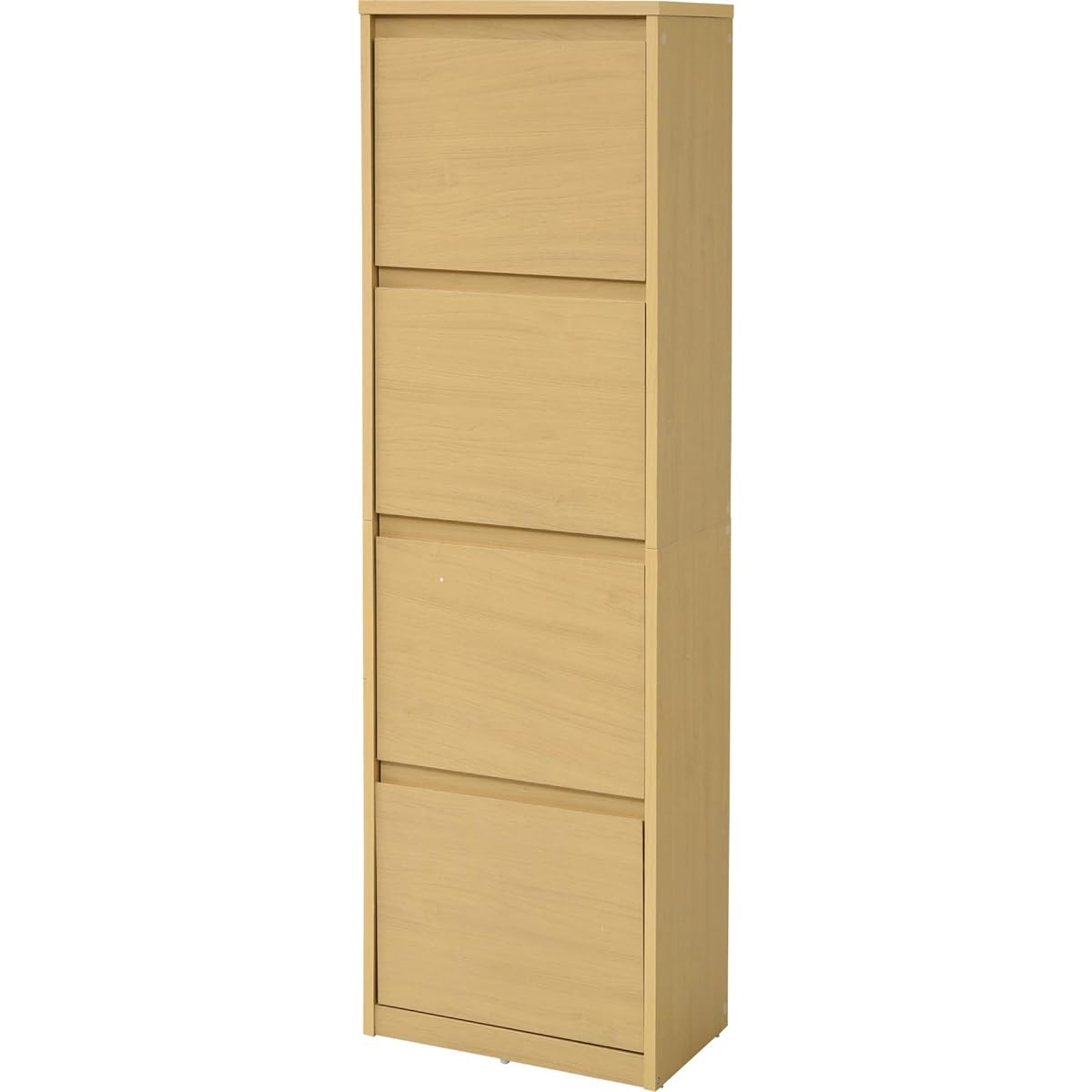 JK Plan Shoe Rack Natural 48×29×162.5cm MHV-0017-NA