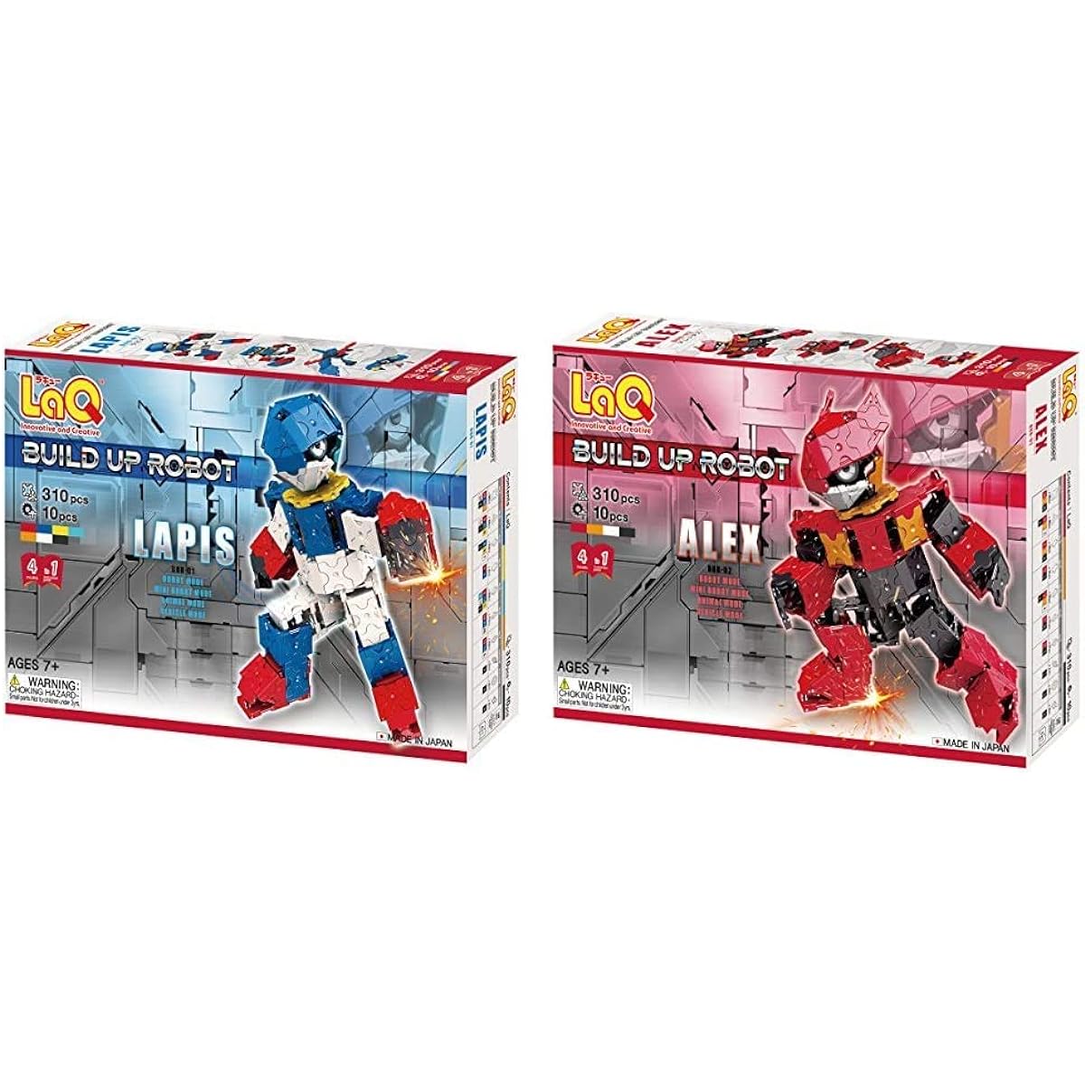 LaQ (BuildUpRobot) Lapis & LaQ (LaQ) BuildUpRobot Alex [Set purchase]