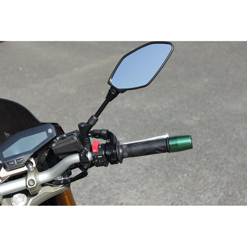 POSH Handlebar End for Yamaha Vehicles M16 Ultra Heavy Bar End for Yamaha Light Green 2 Pieces 031779-18 Bar End Cap