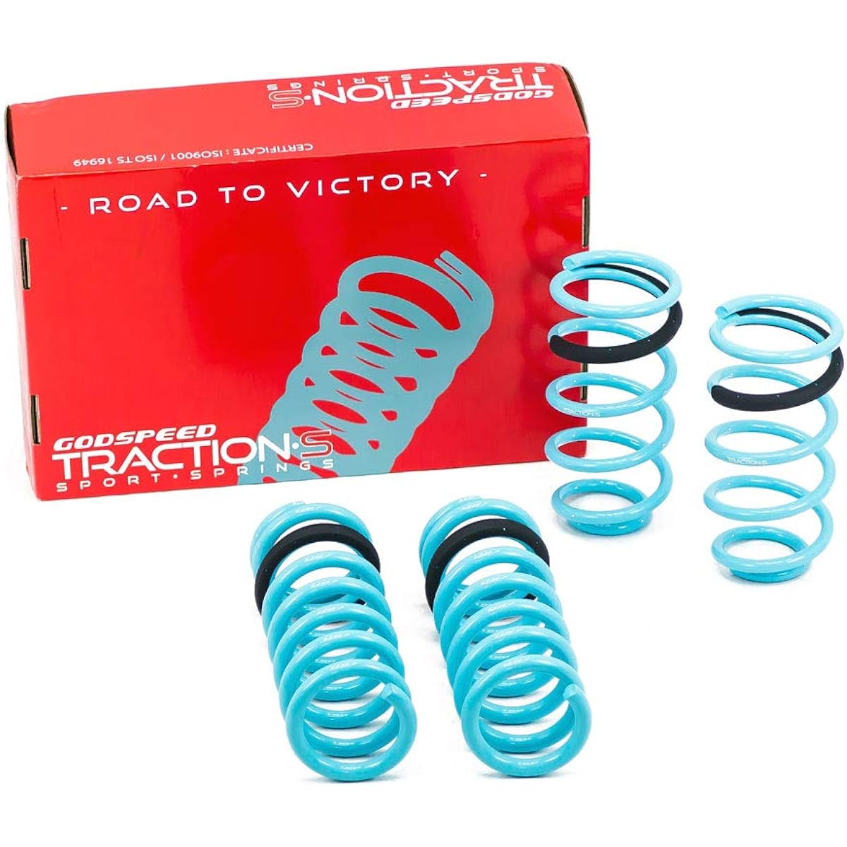 LS-TS-FD-0006-B Traction-S Dedgeed Spring Ford Mustang Coupe for 1994-98