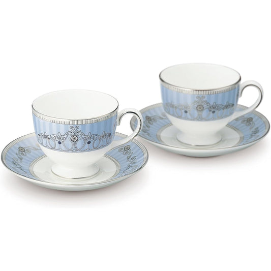 [Regular Imported Product] Wedgwood Alexandra Tea Cup & Saucer Pair Lee Wedding Gift Present 1053602