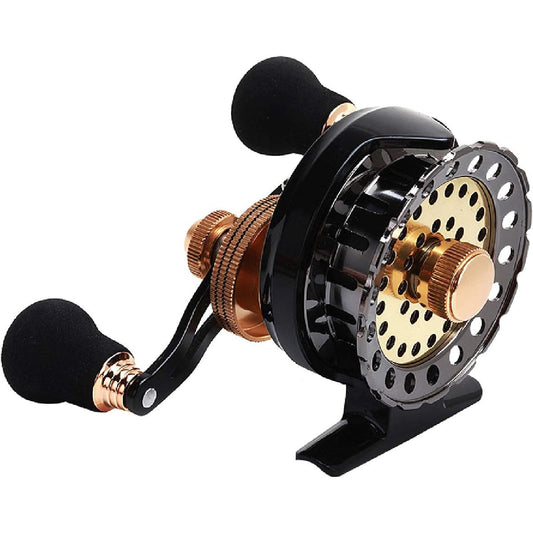 HAMILO Raft Reel Squid Reel Nuchi Black Sea Bream Skein Fishing Raft Fishing Drag Function Right Handle