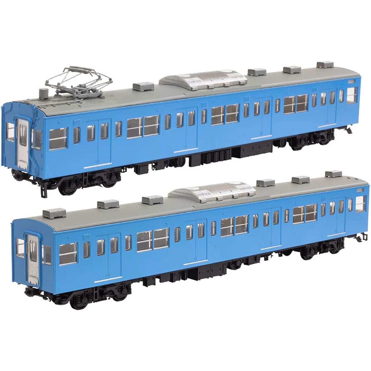 PM Office A 1/80 JR West Japan 201 Series DC Train Keihanshin Local Line Moha 201/Moha 200 Display Model Unpainted Assembly Plastic Kit PP088