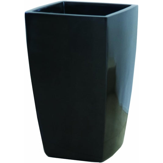 Daiwa Plastic Pot Cover & Pot Urban Pot AL Type Bottom Perforated 320 x 320 x H500 AL-32 Metallic Gray
