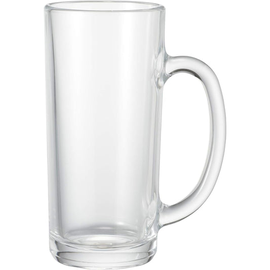 Toyo Sasaki Glass Beer Mug 360ml Alpha Made in Japan Dishwasher Safe P-06432-JAN-1ct 24 Pieces