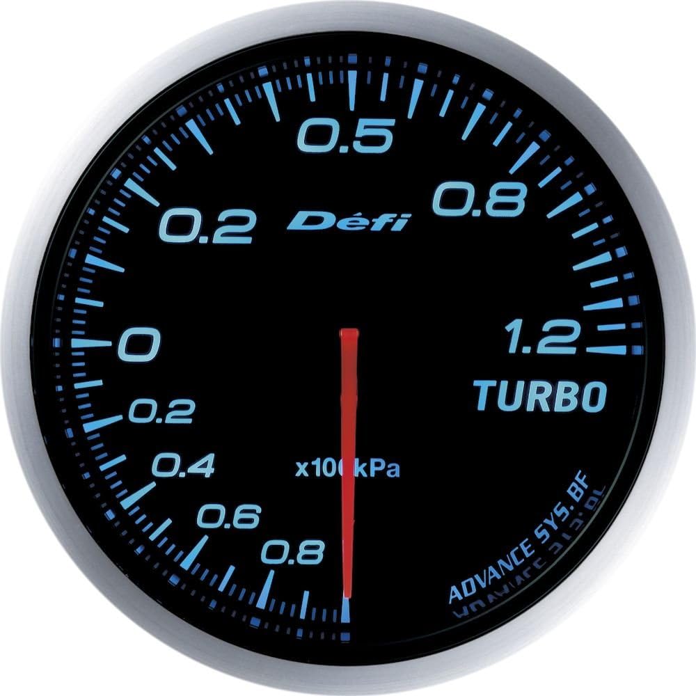 Nippon Seiki Defi Meter [Defi-Link ADVANCE BF] Turbo Meter 120kpa (Amber Red) DF10002