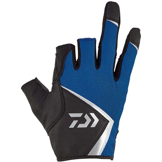 DAIWA Fishing Gloves Salt Game Gloves 3 Cut DG-73020 for Fishing