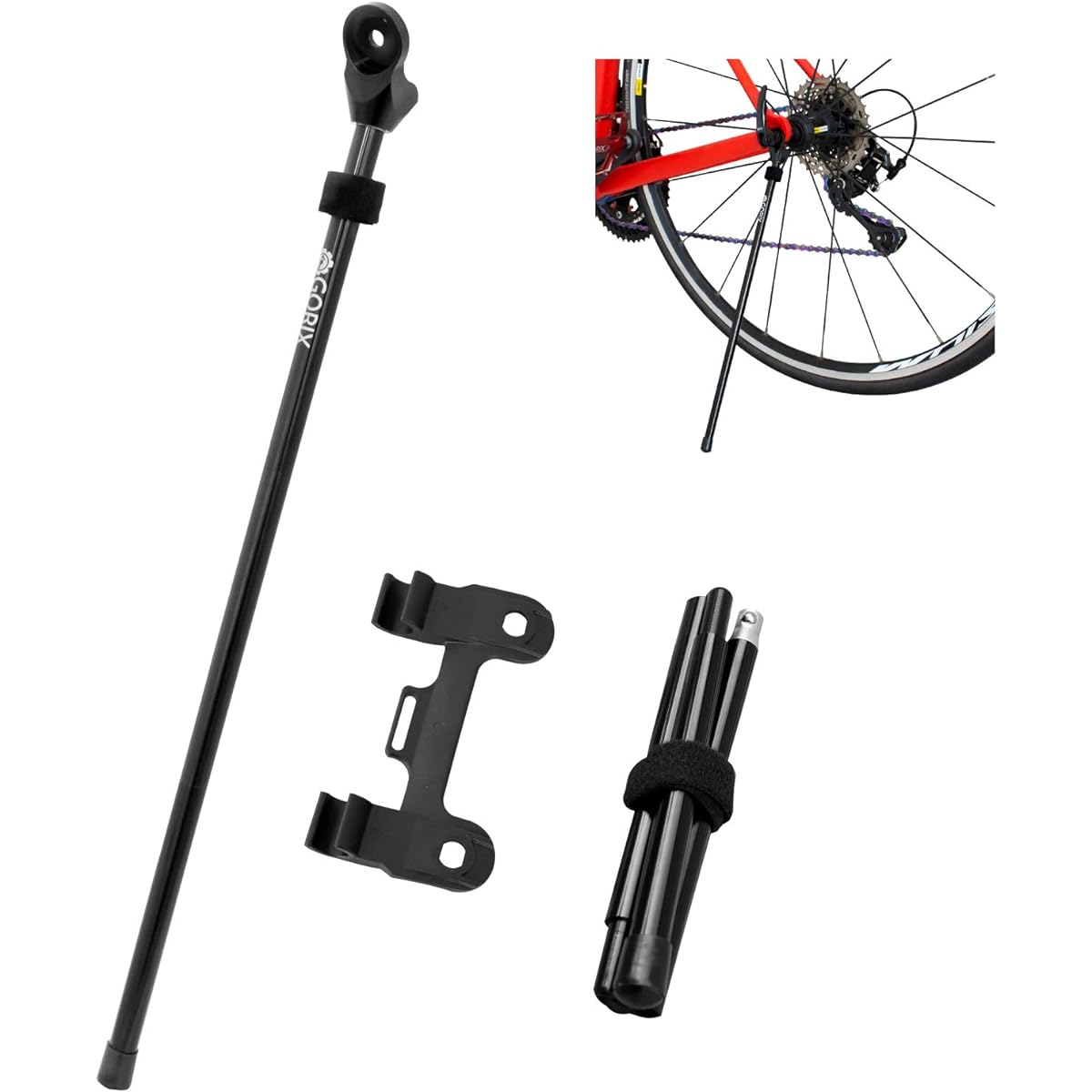 GORIX Bicycle Stand [Lightweight Road Bike Quick Portable] Lightweight Mobile Stand GX-Q4M that can be clipped onto the quick