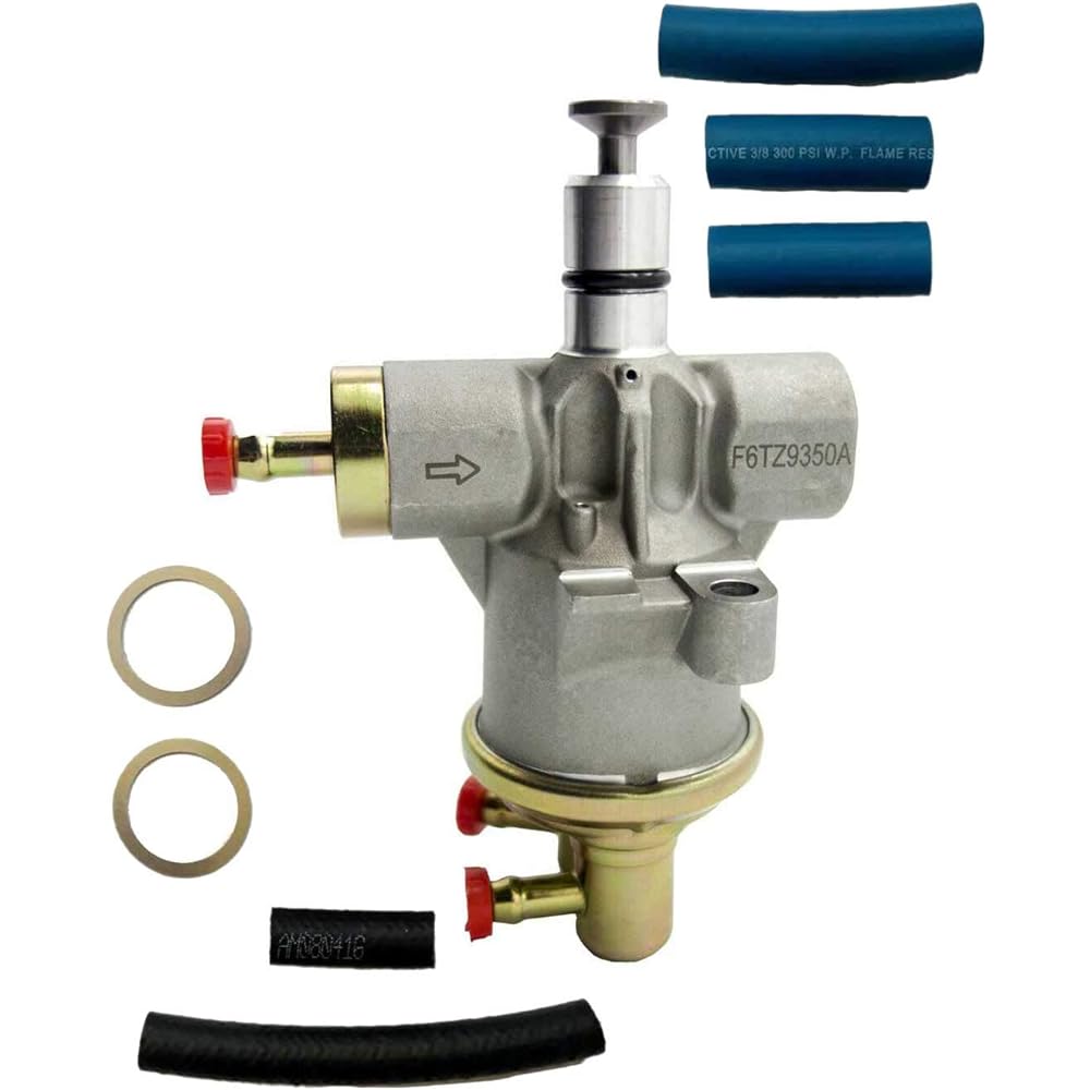 Lift Valley Fuel Pump Hose Line Washer Installation Kit for 1994-1997 Ford F250 F350 Super Duty 7.3L Diesel Power Stroke OE# F6TZ-9350-A