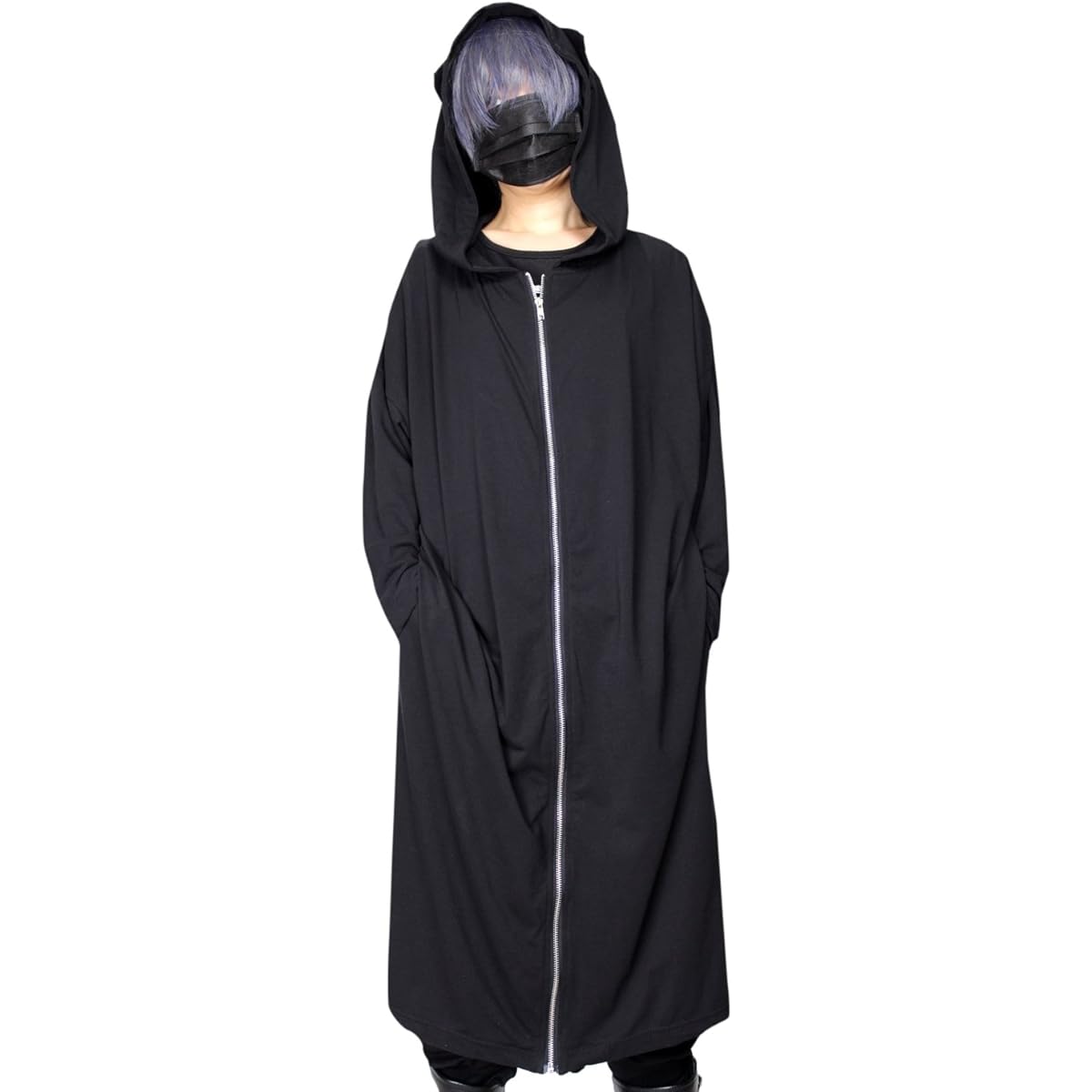 [Rosiate] Cat ears and tail † Long parka † Cat magician † Men's and women's thin cat ears long coat