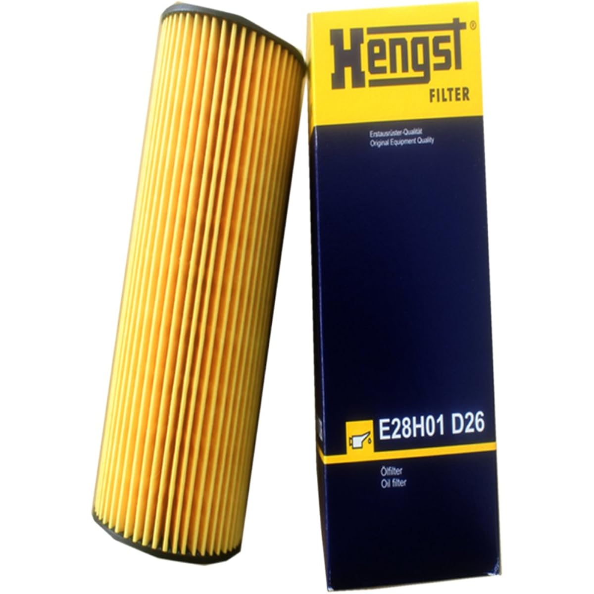 Hengst E28H01 D26 Oil Filter by Hengst