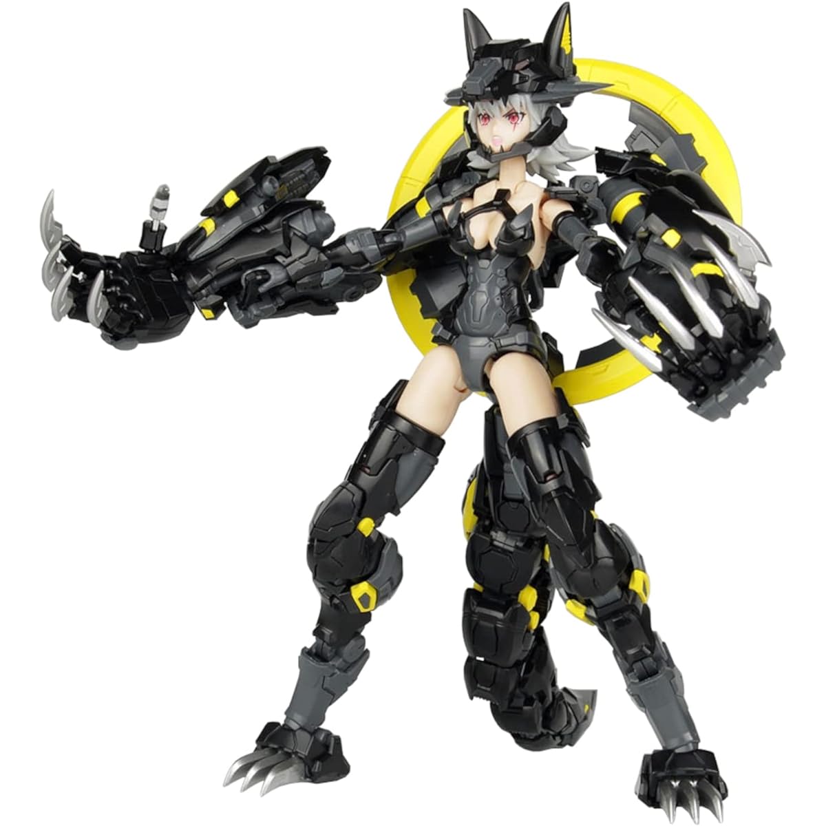 Platts/MONO E-model Armored Girl Werewolf Benandanti Universal Color Version 1/12 Scale Height approx. 170mm Color-coded plastic model MEM-2