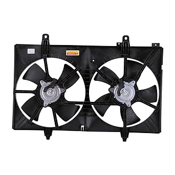 TYC 620760 Cooling Fan ASembris 2003-2007 Nissan Murano compatible Black